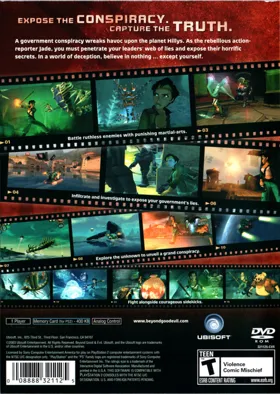 Beyond Good & Evil box cover back